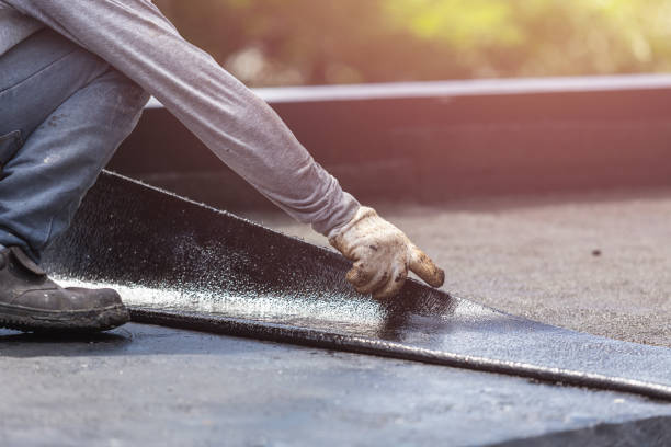 Professional Waterproofing technician working in Wauconda, IL
